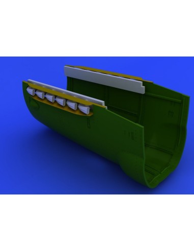 Bf 109G-6 exhaust stacks for Revell 