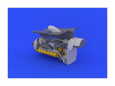 Bf 109G-6 engine for Revell 