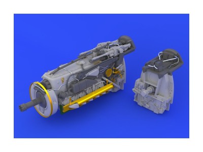 Bf 109G-6 engine for Revell 