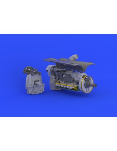 Bf 109G-6 engine for Revell 