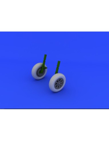 F4U-1 wheels diamond pattern for Tamiya 