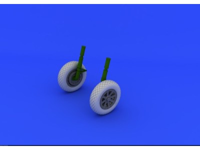 F4U-1 wheels diamond pattern for Tamiya 