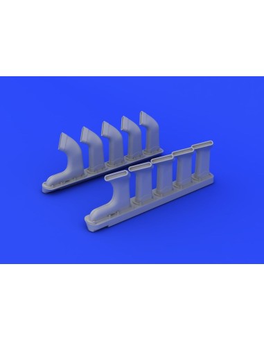 Mosquito Mk.VI exhaust stacks f.Tamiya 