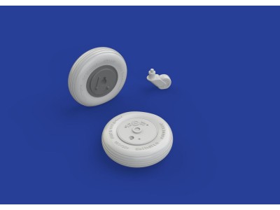 A6M5c Zero wheels for Hasegawa 