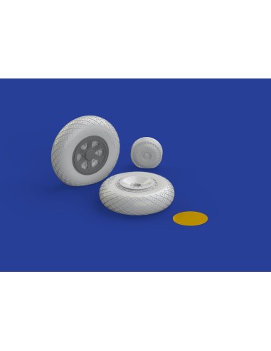 P-47D wheels for Hasagawa 