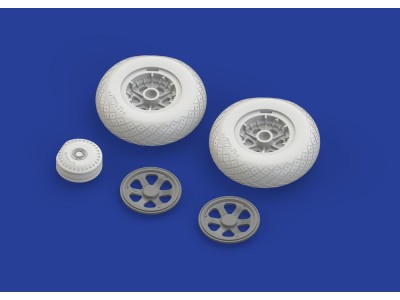 P-47D wheels for Hasagawa 