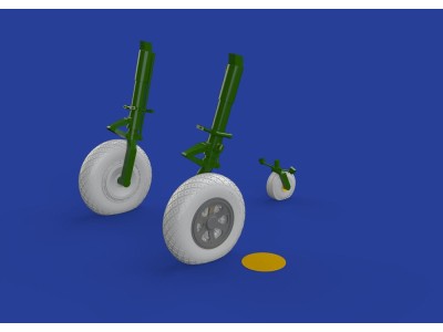 P-47D wheels for Hasagawa 