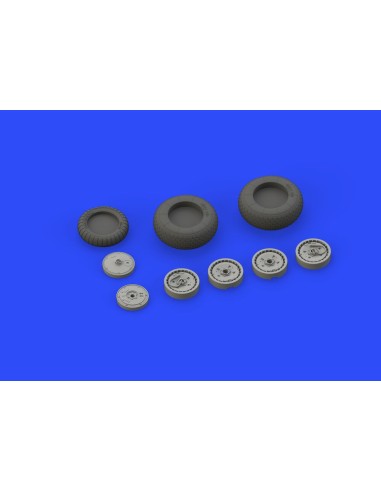 Me 262 wheels for Revell 