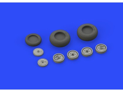 Me 262 wheels for Revell 