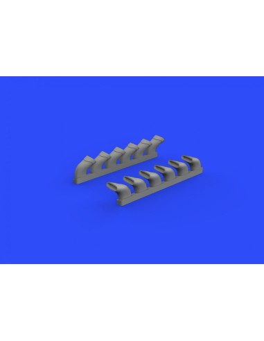Spirfire Mk.IX exhaust stack-fishtail for Revell 