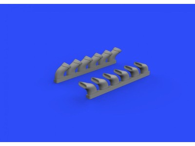 Spirfire Mk.IX exhaust stack-fishtail for Revell 