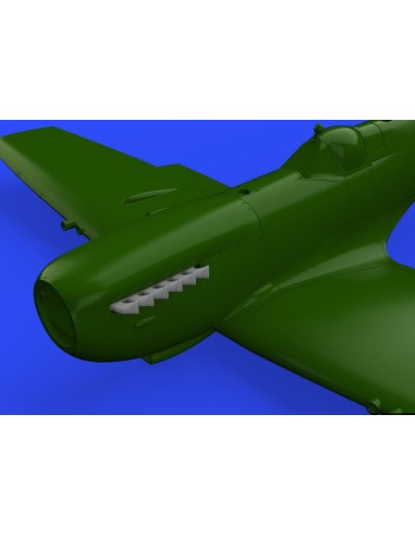 Spirfire Mk.IX exhaust stack-fishtail for Revell 