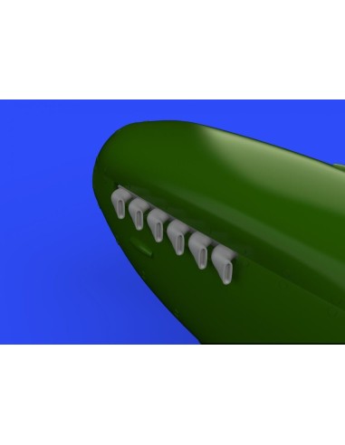 Spirfire Mk.IX exhaust stack-fishtail for Revell 