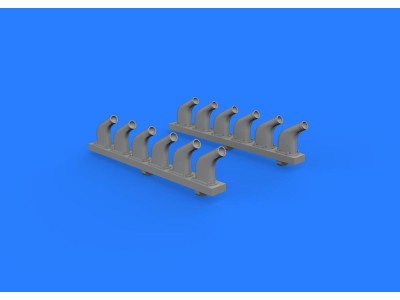 P-51D exhaust stacks for Revell 