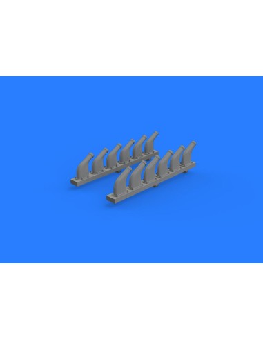 P-51D exhaust stacks for Revell 