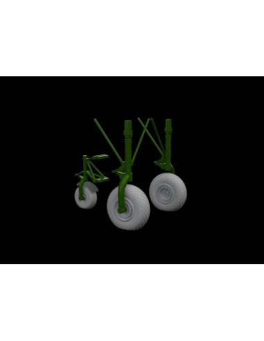 B-24 wheels (8spoke front wheel) for Hobby Boss 