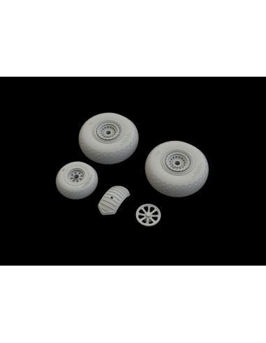 B-24 wheels (8spoke front wheel) for Hobby Boss 