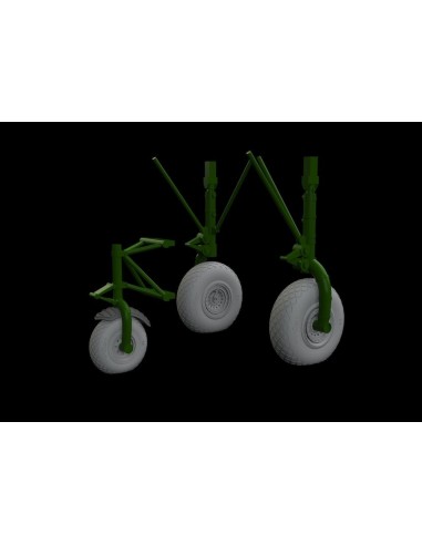 B-24 wheels (8spoke front wheel) for Hobby Boss 