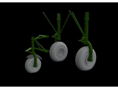 B-24 wheels (8spoke front wheel) for Hobby Boss 