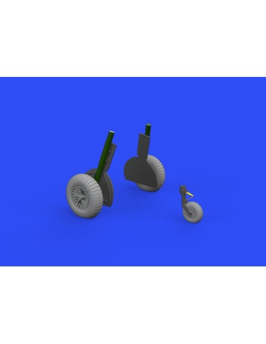 Bf 108 wheels spoked for Eduard 