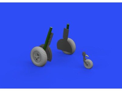 Bf 108 wheels spoked for Eduard 