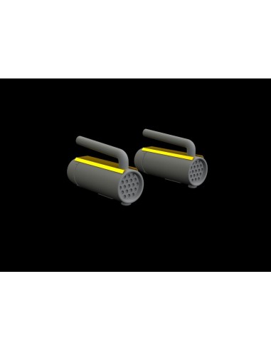 Bf 108 oil cooler for Eduard 