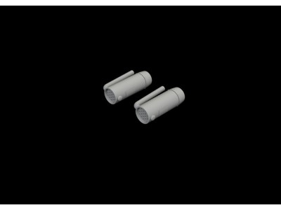 Bf 108 oil cooler for Eduard 