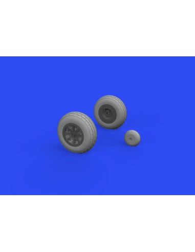 P-40E wheels for Trumpeter 