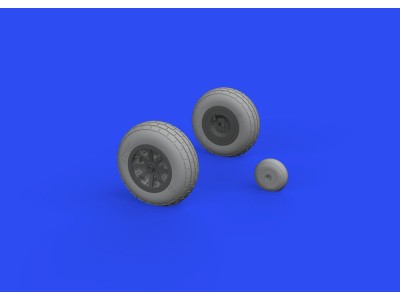 P-40E wheels for Trumpeter 