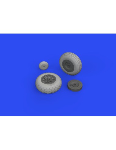 P-40E wheels for Trumpeter 