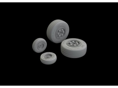 Tornado GR.4 wheels 1/32 for ITALERI 