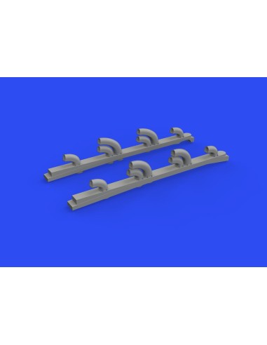 Yak-9T exhaust stacks PRINT for ICM 