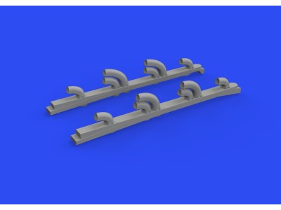 Yak-9T exhaust stacks PRINT for ICM 