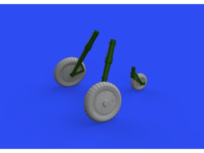Bf 109G-4 wheels for REVELL 