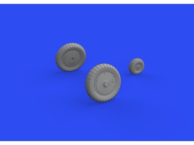 Bf 109G-4 wheels for REVELL 