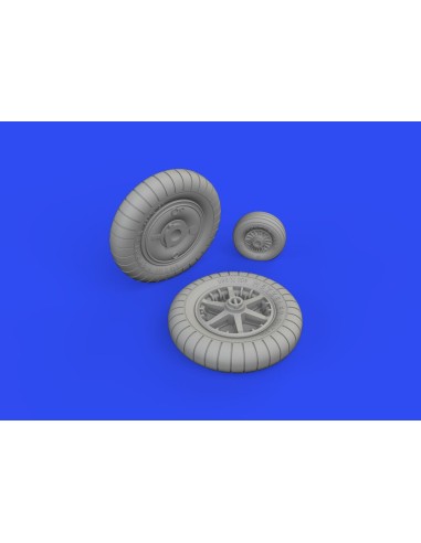 Bf 109G-2 wheels 1/32 for REVELL 