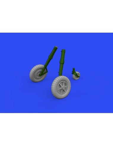 Bf 109G-2 wheels 1/32 for REVELL 