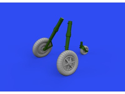 Bf 109G-2 wheels 1/32 for REVELL 