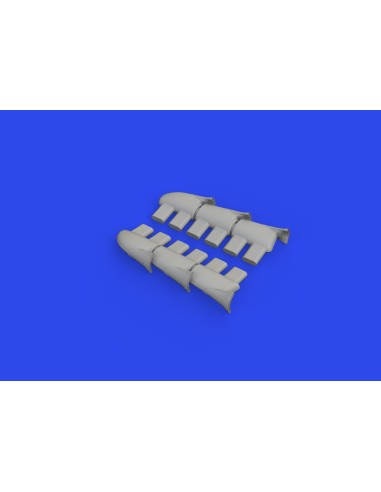 Hurricane Mk.II exhaust fishtail PRINT 1/32 REVELL 