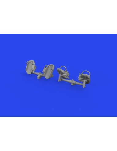 Bf 109E rudder pedals early PRINT 1/32 