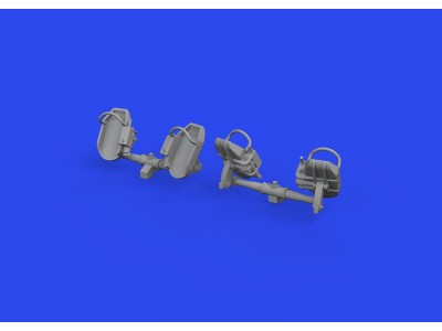 Bf 109E rudder pedals early PRINT 1/32 