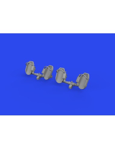 Bf 109E rudder pedals early PRINT 1/32 