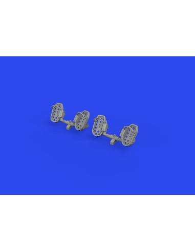 Bf 109E rudder pedals late PRINT 1/32 