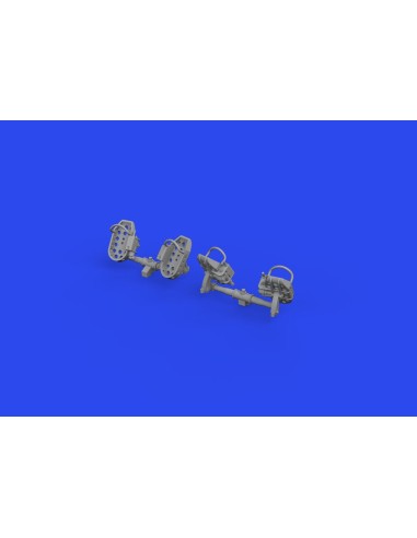Bf 109E rudder pedals late PRINT 1/32 