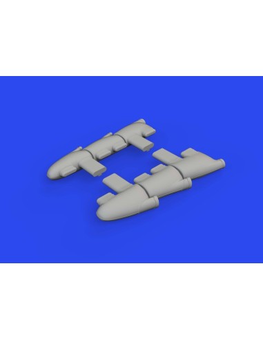 Spitfire Mk.Ia ehaust stacks PRINT 1/32 KOTARE 