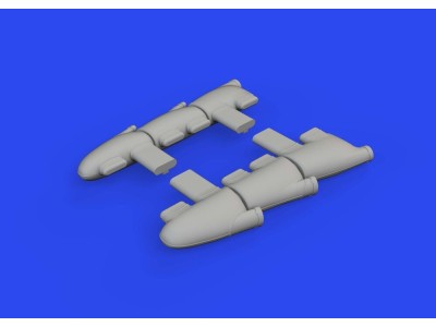 Spitfire Mk.Ia ehaust stacks PRINT 1/32 KOTARE 