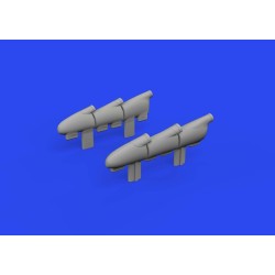 Spitfire Mk.Ia ehaust stacks PRINT 1/32 KOTARE  2
