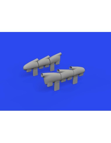 Spitfire Mk.Ia ehaust stacks PRINT 1/32 KOTARE 