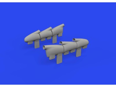 Spitfire Mk.Ia ehaust stacks PRINT 1/32 KOTARE 