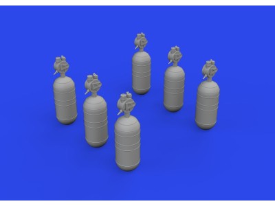 WWII USAAF oxygen cylinder A-6 PRINT 